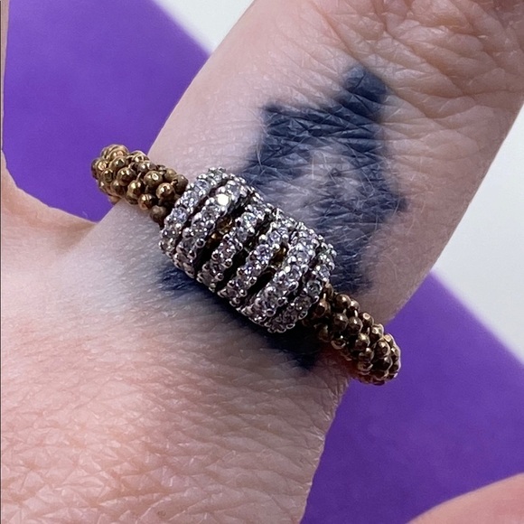 💛 Elegant Links of London 18k Gold Vermeil Ring - Picture 4 of 5